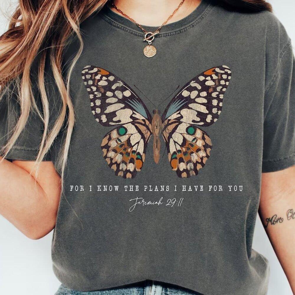 Religious Shirt, Jesus Shirt, For I Know The Plans I Have For You Shirt